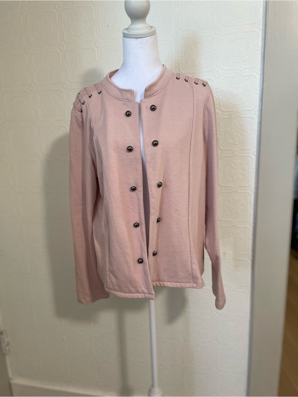 Maurices Soft Blush Pink Knit Top